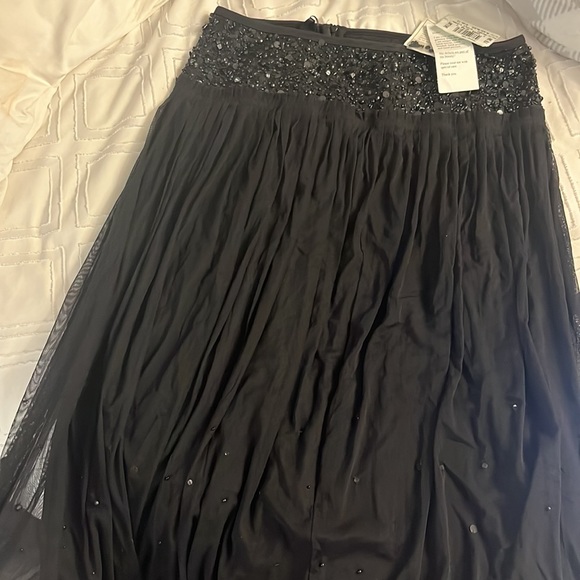 NWT womens size 12 black maxi skirt - Picture 8 of 11